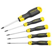 Набор отверток CushionGrip, 5 штук, Torx: №: TT5, TT6, TT8, TT10, TT15 STANLEY STHT2-65155