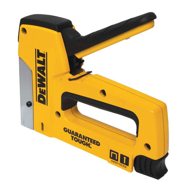 Степлер DeWalt Heavy Duty для скоб типу G 6-14 мм, цвяхів типу J 12, 15 мм (DWHTTR350-0)