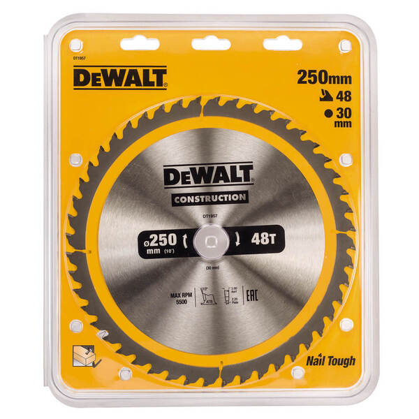 Диск пильный СONSTRUCTION DeWALT DT1957