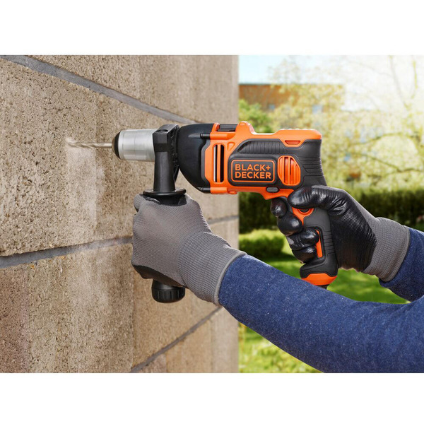 Дриль мережевий ударний BLACK+DECKER BEH850