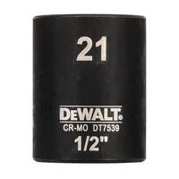 Головка торцевая ударная короткая IMPACT DeWALT DT7539
