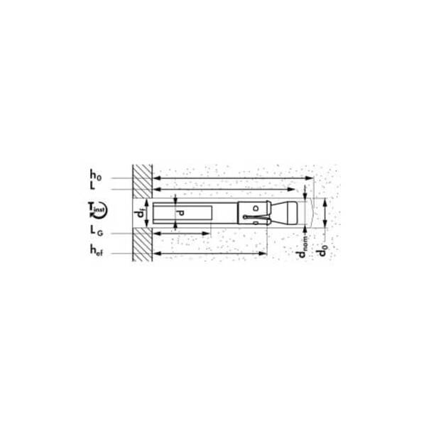 Анкер m2-I M10/12x55 Mungo 1451055