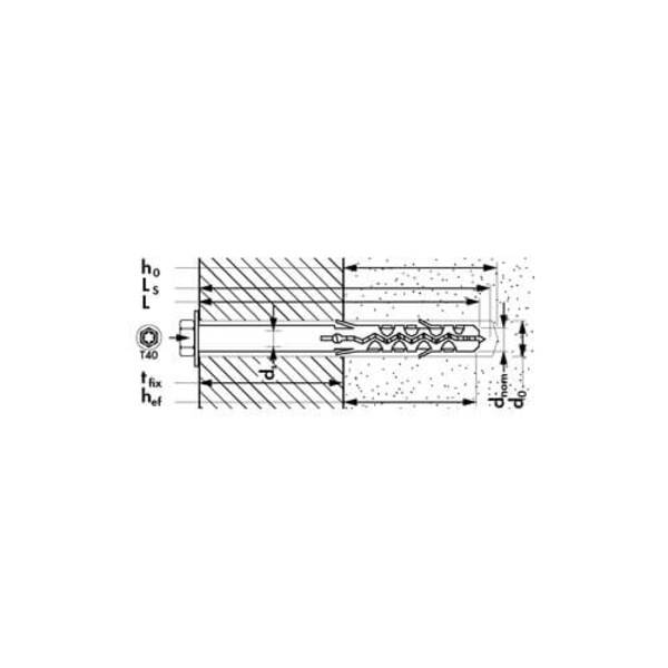 Дюбель фасадний MBRK-STB 10х100 Mungo 1120710