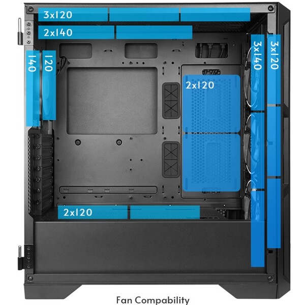 Корпус Chieftec APEX GA-01B-TG-OP