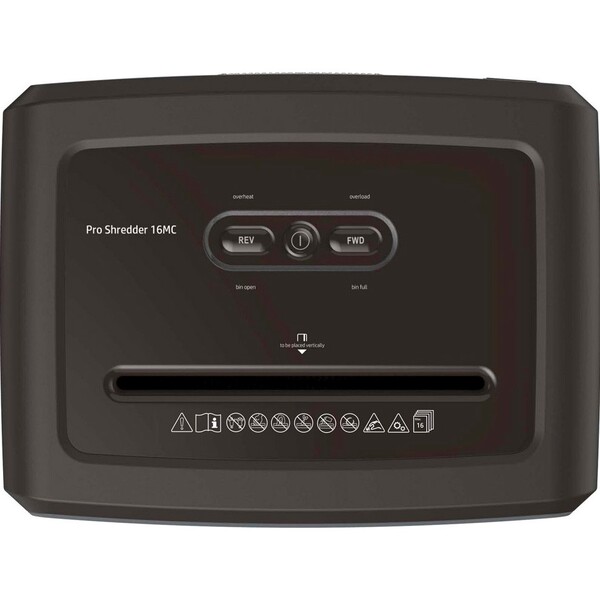 Знищувач документів HP Pro Shredder 16MC, A4, 80g х 16 листів, 2*15, 30 л