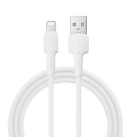 КабельRecci Shell RTC-N26L Lightning 1m, 2.4A White