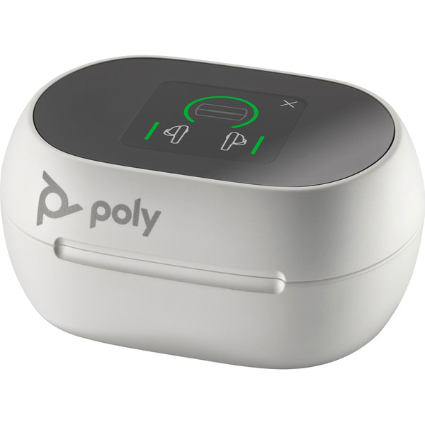 Навушники з мікрофоном Poly TWS Voyager Free 60+ Earbuds + BT700C + TSCHC White