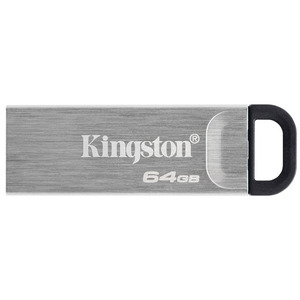 USB-Флешка USB 3.2 64GB Kingston DataTraveler Kyson Silver/Black (DTKN/64GB)