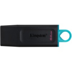 Флеш-накопитель USB3.2 64GB Kingston DataTraveler Exodia Black/Teal (DTX/64GB)