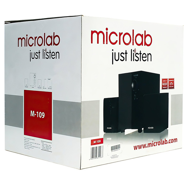 Акустична система 2.1 MICROLAB M-109 black (M-109)