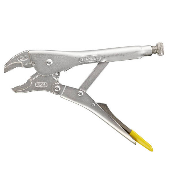 Захват Stanley, вигнутий, з фіксатором, 225мм