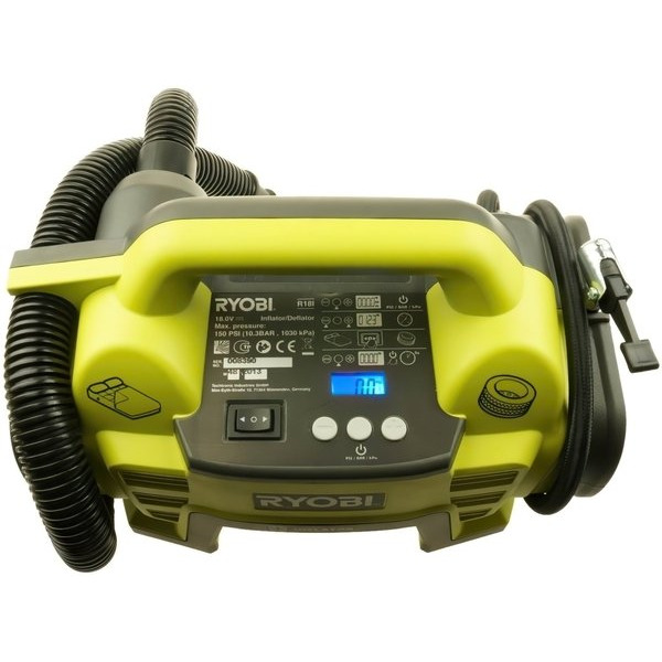 Компресор акумуляторний Ryobi ONE+R18i-0 (без АКБ і ЗУ)