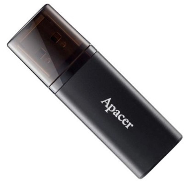 USB-Флешка USB 3.2 64GB Apacer AH25B Black (AP64GAH25BB-1)
