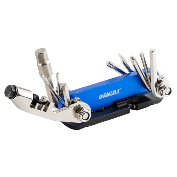 Велоключ 92мм 15в1 + лопатка монтажна SIGMA (4375631)