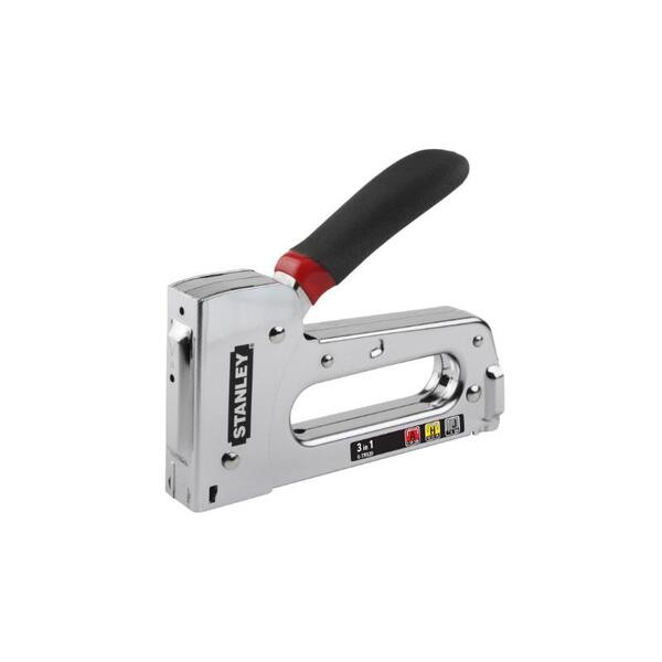 Степлер Stanley Light Duty TR120 для скоб A 4-14 мм і шпильок J 12, 15 мм (STHT6-70410)