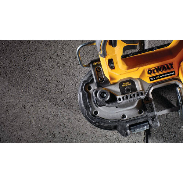 Пила ленточная аккумуляторная бесщёточная DeWALT DCS377NT