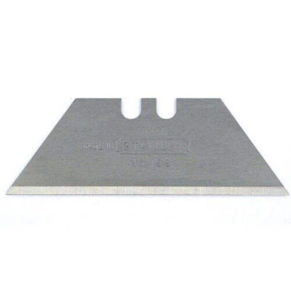 Леза запасні для опоряджувальних робіт, трапецевідние 1991 з отворами, довжиною 50 мм, шириною 19 мм, товщиною 0.45 мм, 5 штук STANLEY 0-11-911