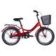 Велосипед ST 20" Formula SMART Vbr рама- с багажником задн St с корзиной Pl с крылом St 2024 (чорний (м))