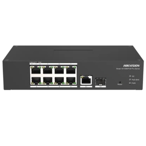 Комутатор 8 портів керований Hikvision DS-3T1310P-SI/HS PoE