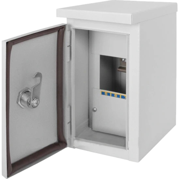 Шкаф металлический, под 4мод., герметичный IP54, навесной, с замком E.NEXT e.mbox.stand.n.04.z