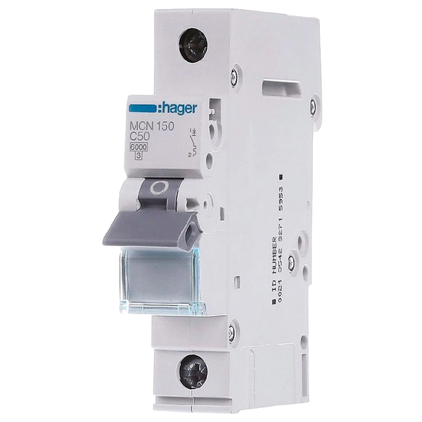 Автоматичний вимикач Hager MCN150