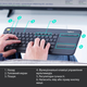 Клавиатура беспроводная Logitech K400 Plus Black (920-007145)