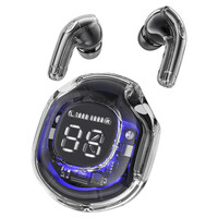 Навушники Acefast T8 Crystal Bright Black