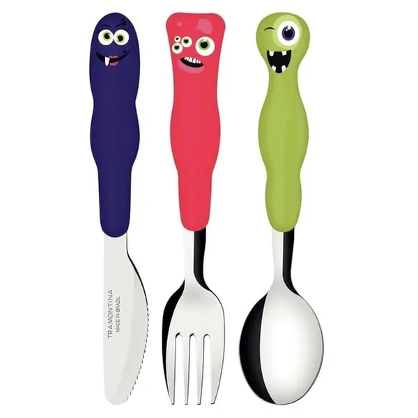 Столові прилади TRAMONTINA BABY /X3 пр. Стол.приладів (66970/020)