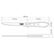 Ніж для філе Tramontina Barbecue Polywood, 152 мм