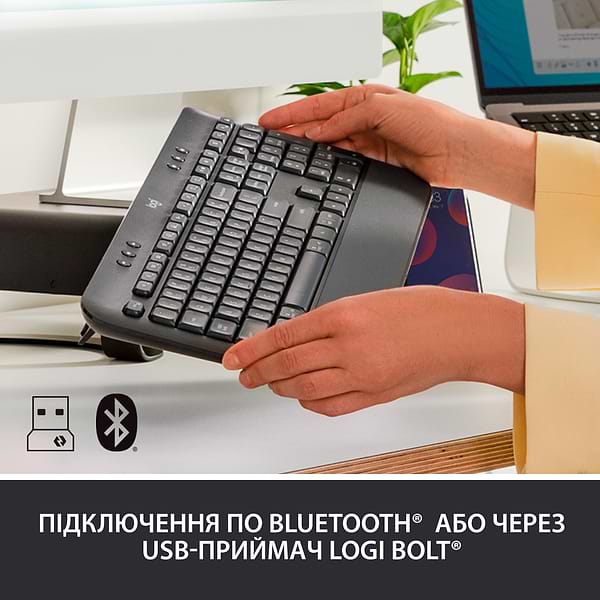 Клавiатура Logitech Signature K650 US Graphite USB 920-010945