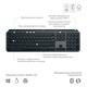 Клавиатура беспроводная Logitech MX Keys S Graphite (920-011593)