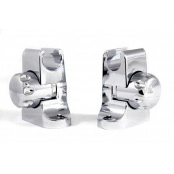 Тримач лійки душа пластикова з регулюванням та затискачем G-38 ANGO