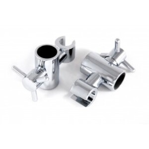 Тримач лійки душа хрест КL806 (для стійки) 22мм Ango