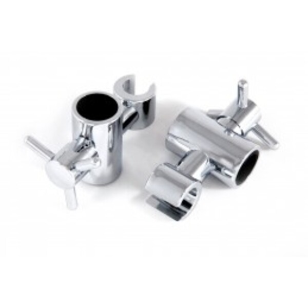 Тримач лійки душа хрест КL806 (для стійки) 22мм Ango