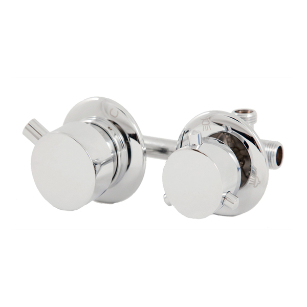 Змішувач для душової кабіни 3 виходи-120 мм BY-1020