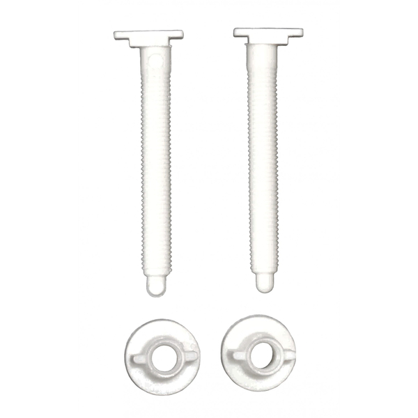 Упаковка болтів кріплень кришки унітазу 10 шт, Cersаnit малий С11