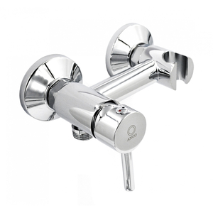 Змішувач для біде настінний Ango LT 012101 врізний з тримачем для лійки 10 см хром латун