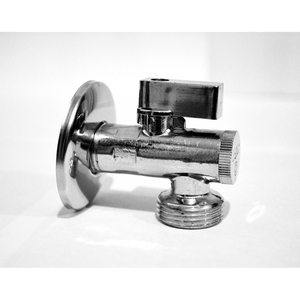 Кран з фільтром кутовий (приладовий) 1/2''х3/4'' ANGO хром 2631