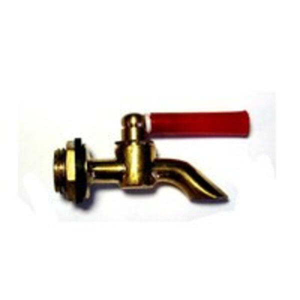 Кран-пиво 1/4 пробковий + прокладки та гайка (НС-1169)