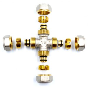 Хрестовина d 10мм, латунь