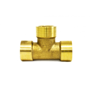 Трійник 1/4ввв, латунь
