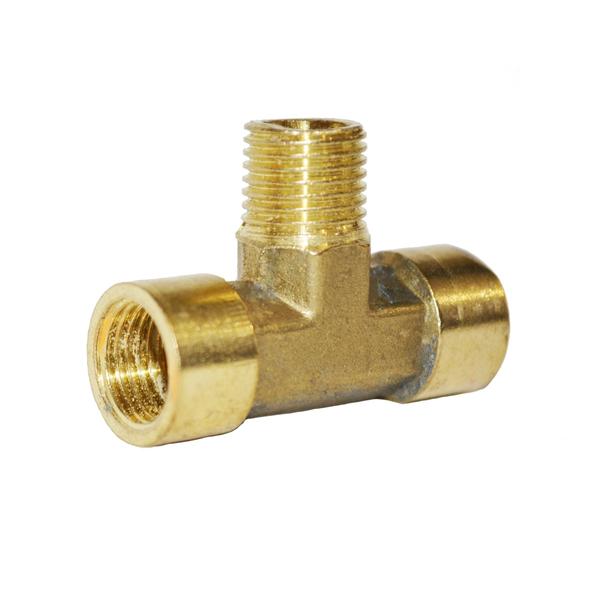 Трійник 1/4внв, латунь