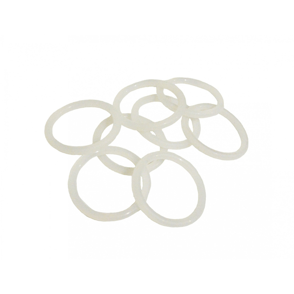 Упаковка силіконових прокладок на зганяння американку під пайку 25, 34х3.5 (кільце) (100шт)