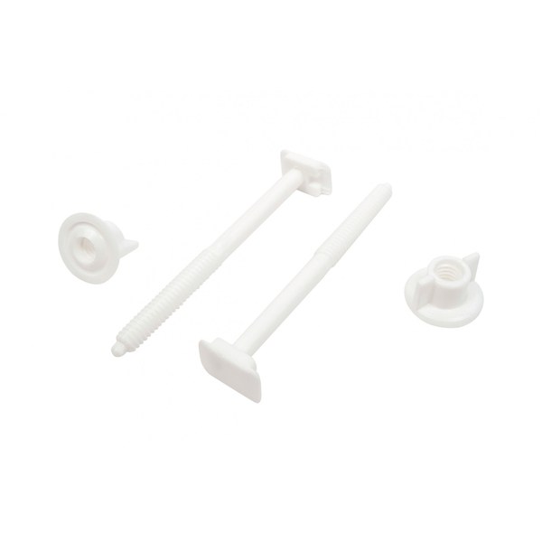 Упаковка болтів кріплень кришки унітазу ЕКО 200 довгий, 120мм (С17) 10шт