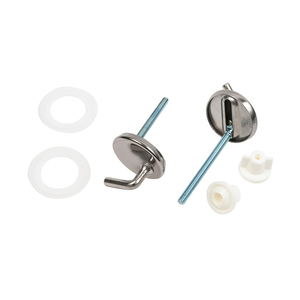 Кріплення кришки унітазу універсальне, нержавіюча сталь (С-110)