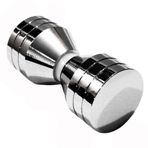 Ручка на двері душової кабіни 7 мм, ХРОМ, метал, кругла SW-133 ANGO