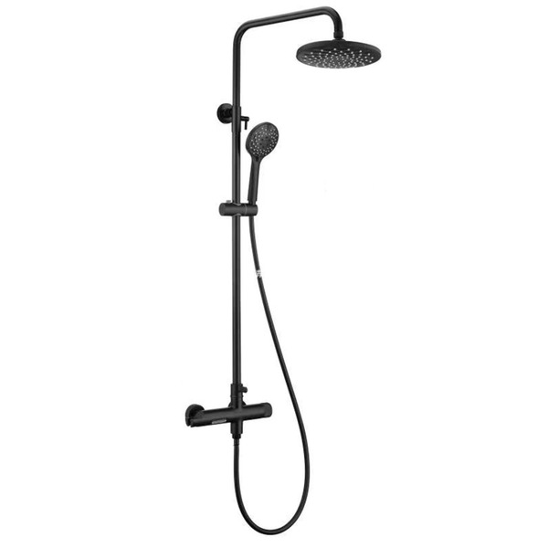 Душовий гарнітур чорний MURENES A-8829