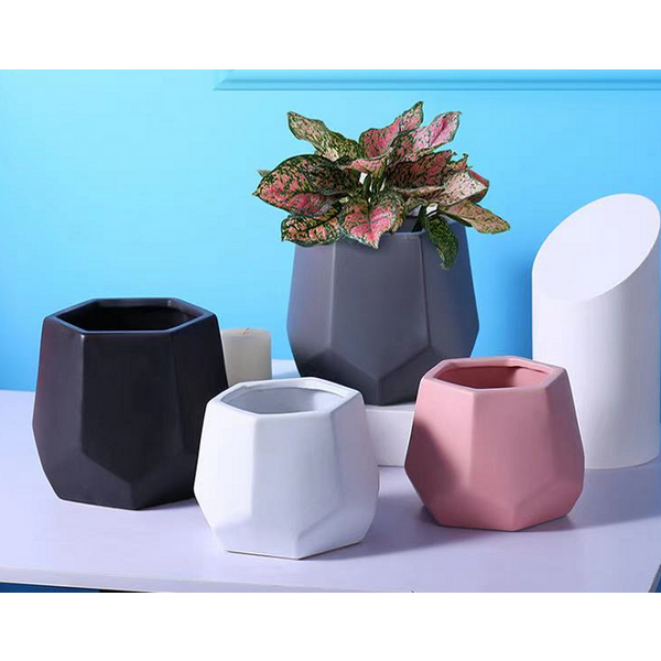 Горщик для квітів LED SIGMA / 15Х15X12.5 см/ в ас-ті/ без піддона (A040060)