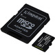Карта памяти Memory card microSD 256GB Kingston Canvas Select Plus SDXC UHS-1 A1 Class 10, Retail + Adapter SD