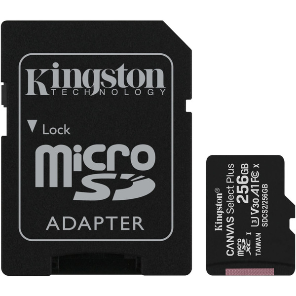 Картка пам'яті Kingston Canvas Select Plus SDCS2/256GB#